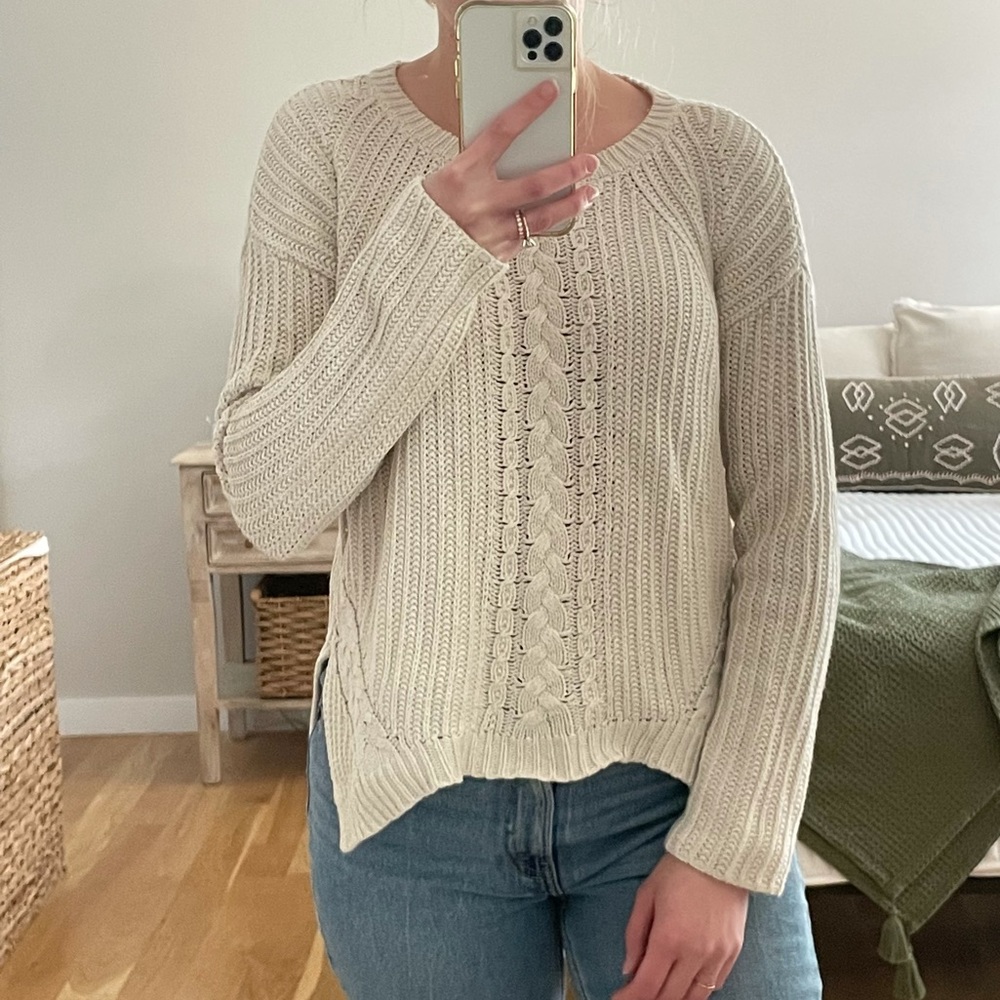 Aerie Cream Sweater